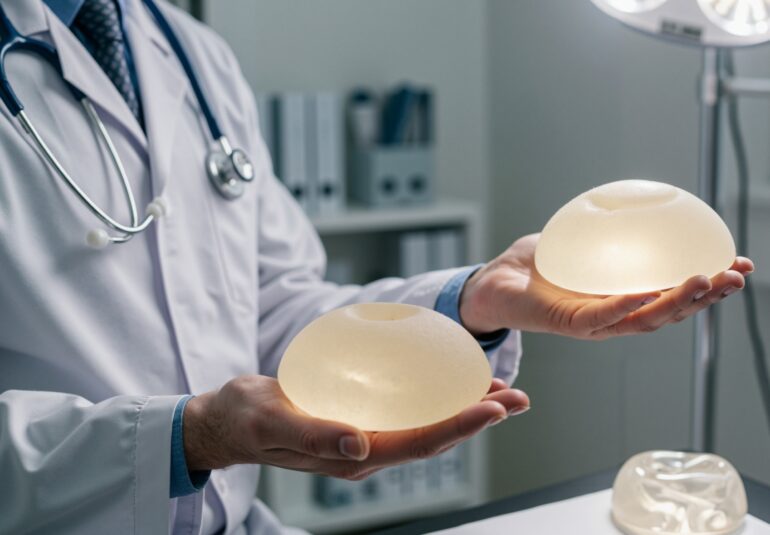 Changement implants mammaires
